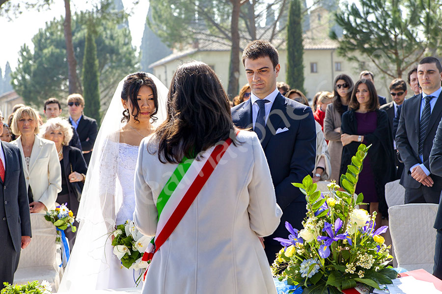 Civil ceremony Convento di San Francesco, Gallese (VT)