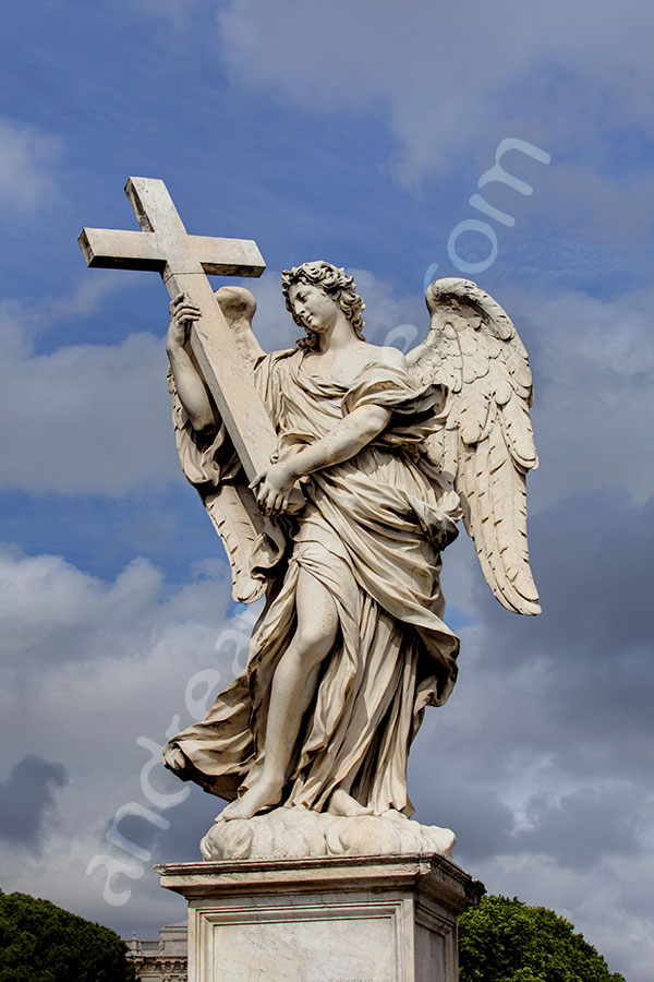 Castel Sant'angelo bridge angel statue 