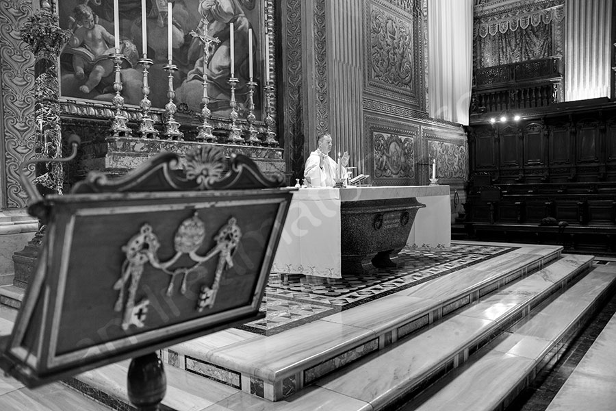 Church wedding celebrated in the Vatican in Rome