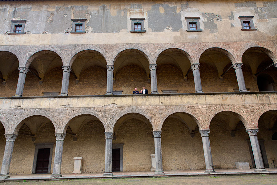 The rooms of Castello Odescalchi Italy