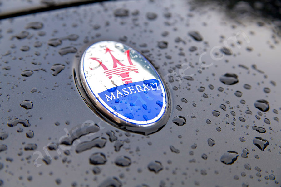 Maserati Italian car for hire in Rome with a personal driver