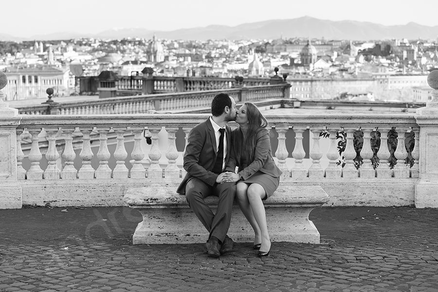 Best Engagement photography. Romantic session of a couple in love.