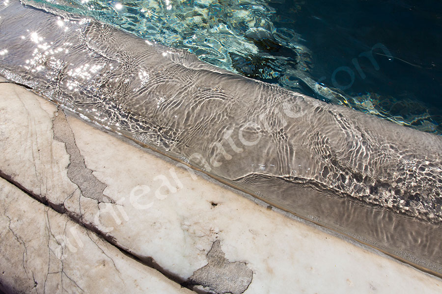 The water of the Fontanone fountain