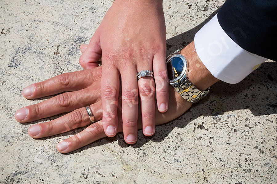 Close up photo of the rings 