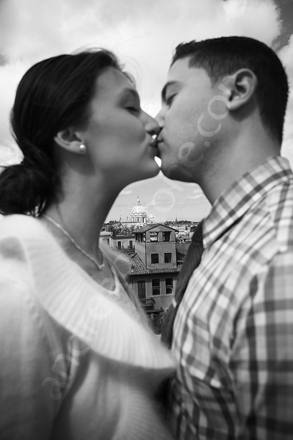 Engagement wedding photographer Rome Italy