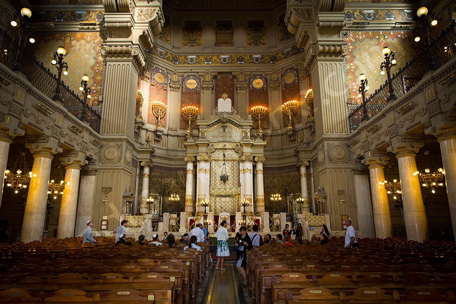 Great Synagogue. Internal image. Photographer Rome.