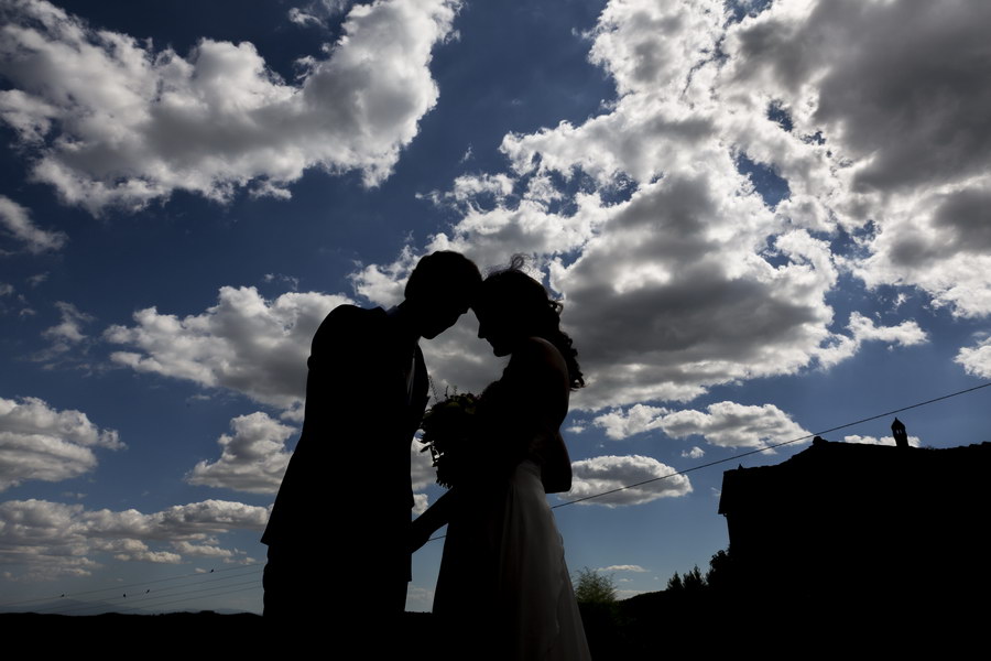 Inspirational picture. Outdoors. Sky. Clouds.