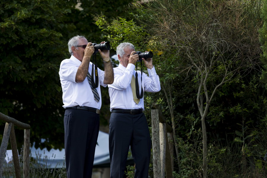 Photographers taking pictures