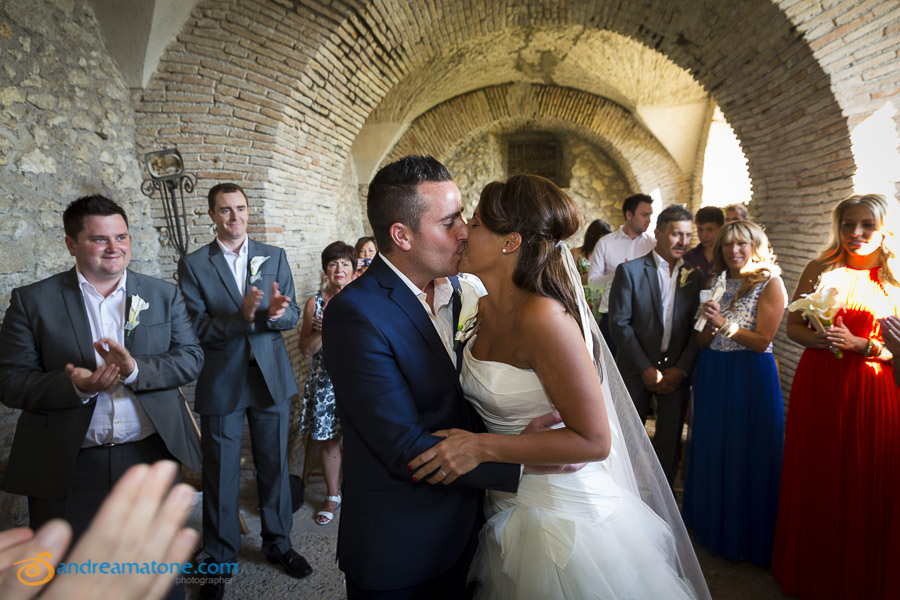 The groom may kiss the bride