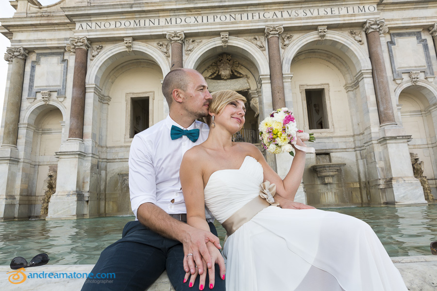 Wedding photography in Rome Italy