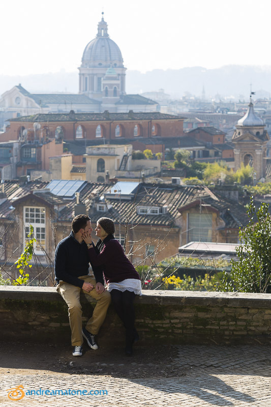 Together during an engagement photographer session