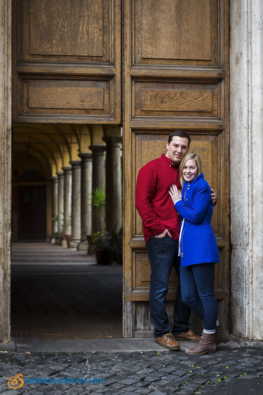 Couple portrait session in Italy.