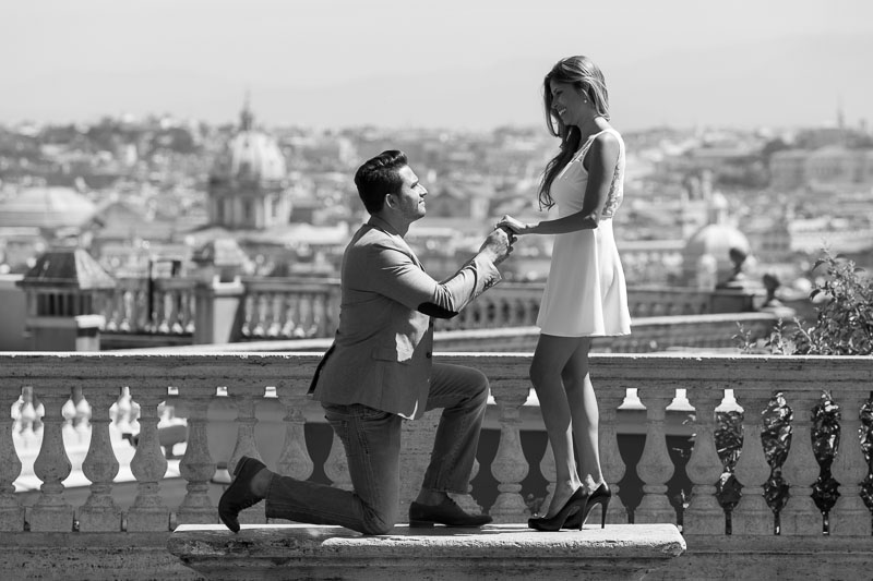 Proposal picture in black and white