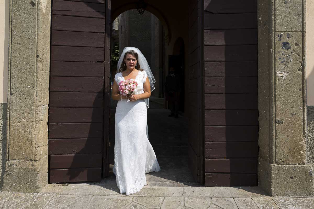 Stepping out into the light. Getting ready for the marriage.