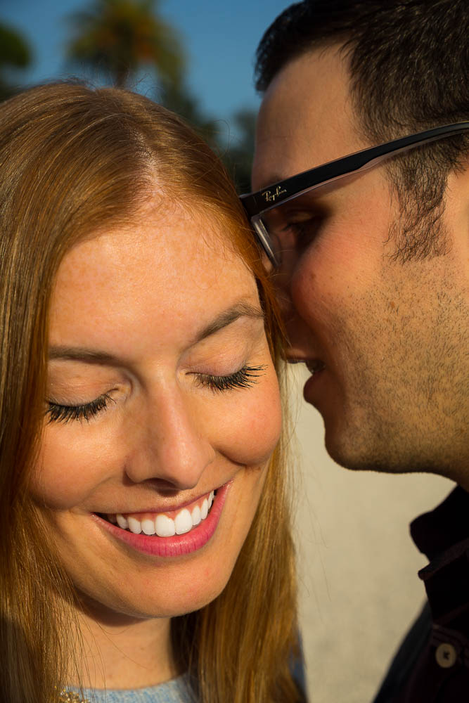 Close up image of a couple in love