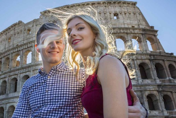 Sunlight shining through a lifestyle photo session in Rome Italy by Andrea Matone photography.