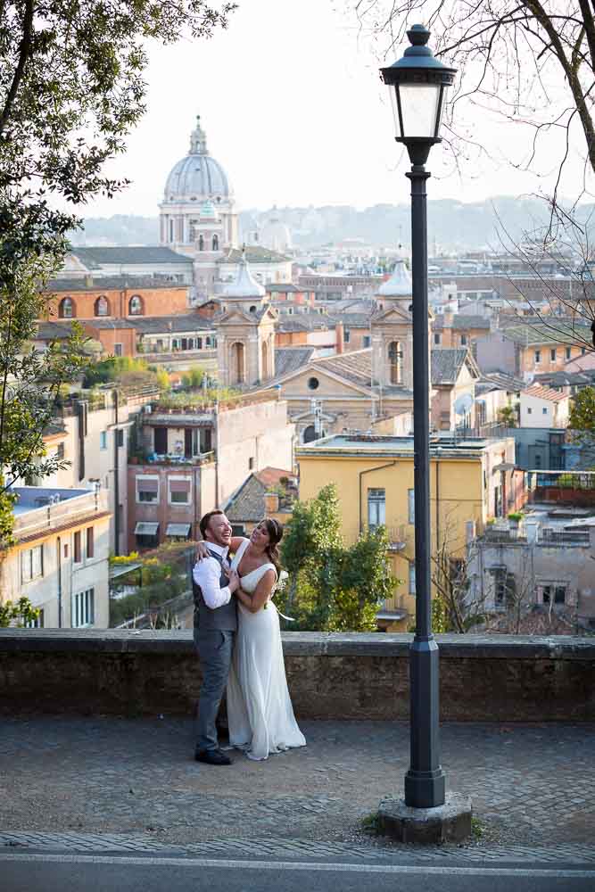 Photography session at Parco del Pincio