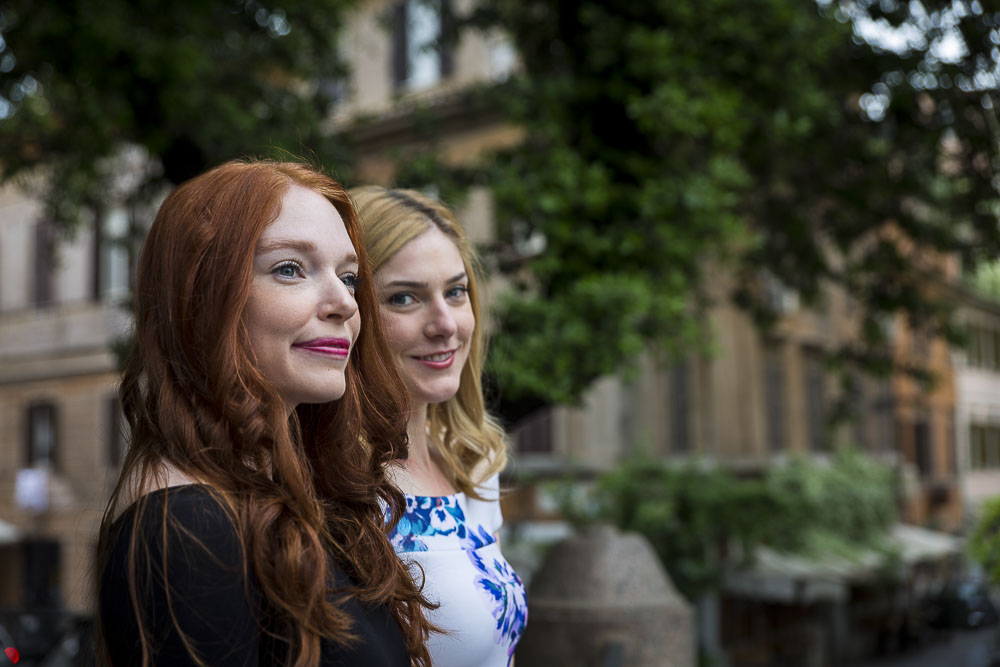 Two girl friends portrait session