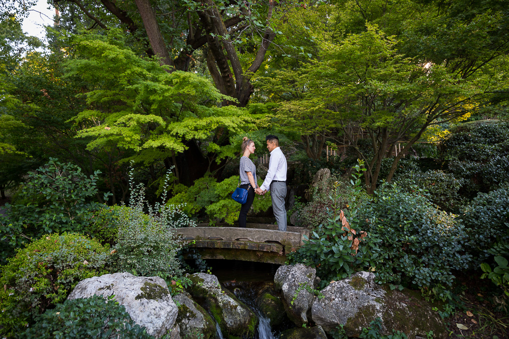 Botanic Garden engagement session in Rome Italy