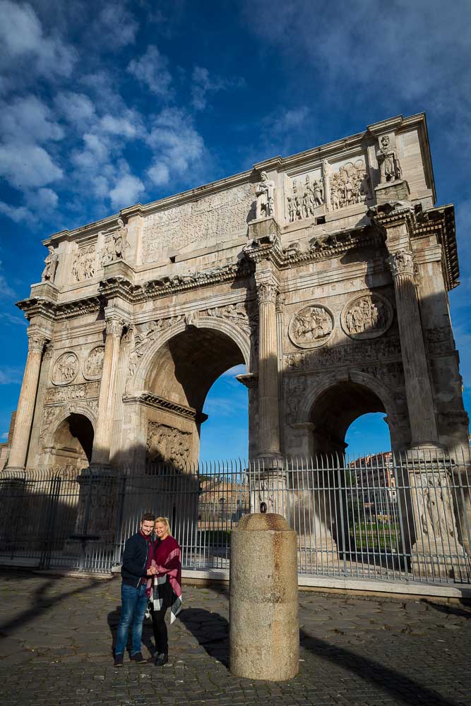 Constantine arc engagement picture