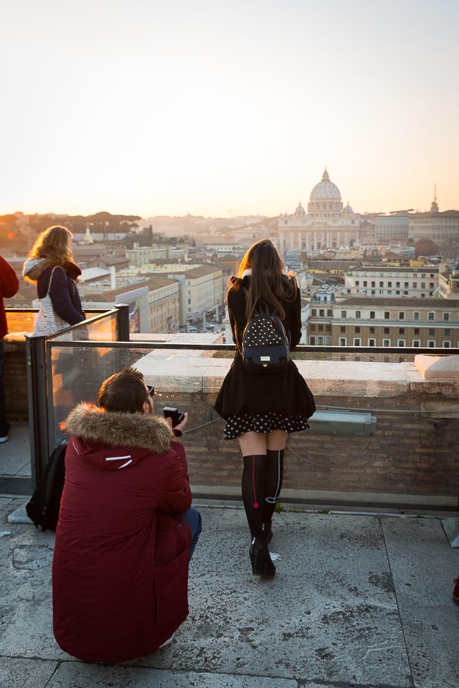 106 Castel Sant’angelo marriage proposal