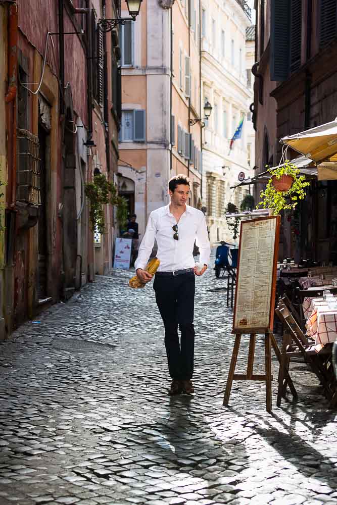 Trendy photography session editorial fashion Rome Italy