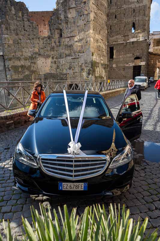 The wedding car service