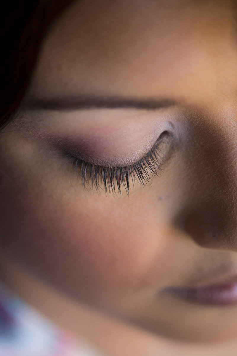 Make up and hairstyle session photography