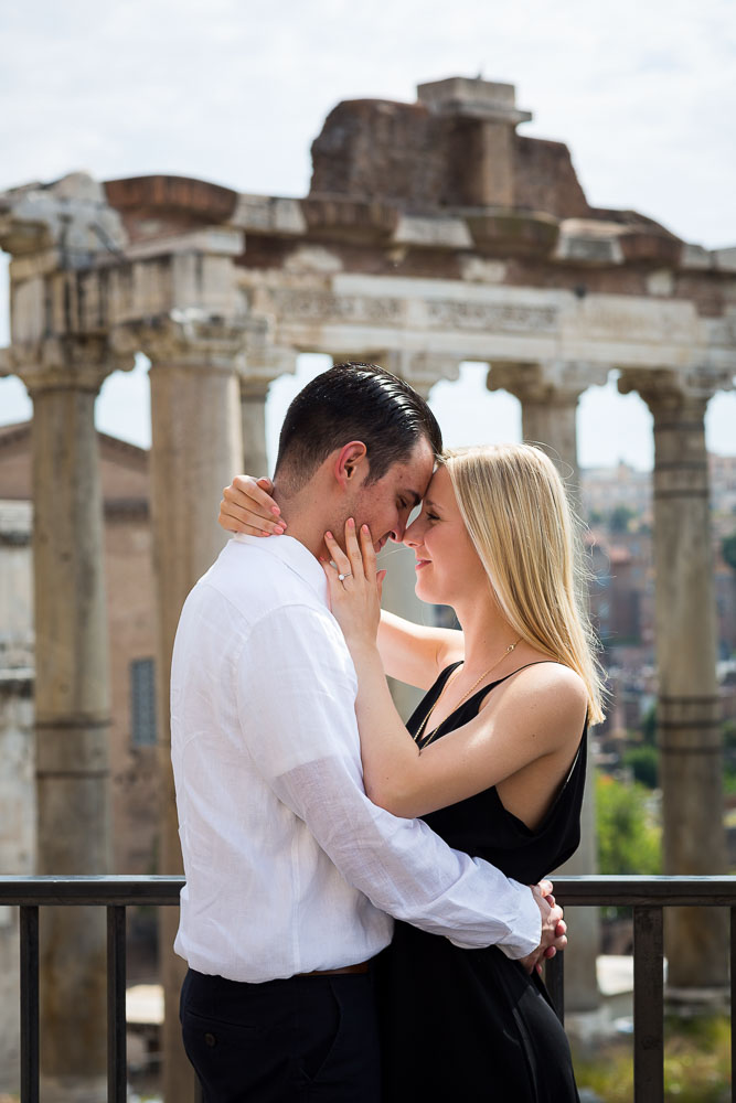 Engagement photography session in Rome Italy