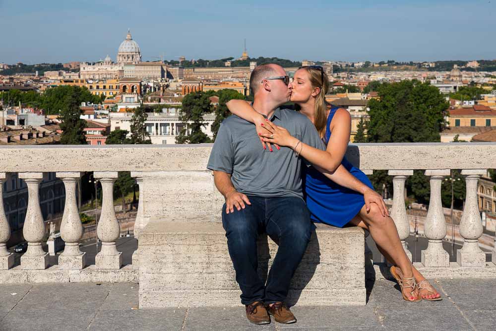 Engaged in Rome