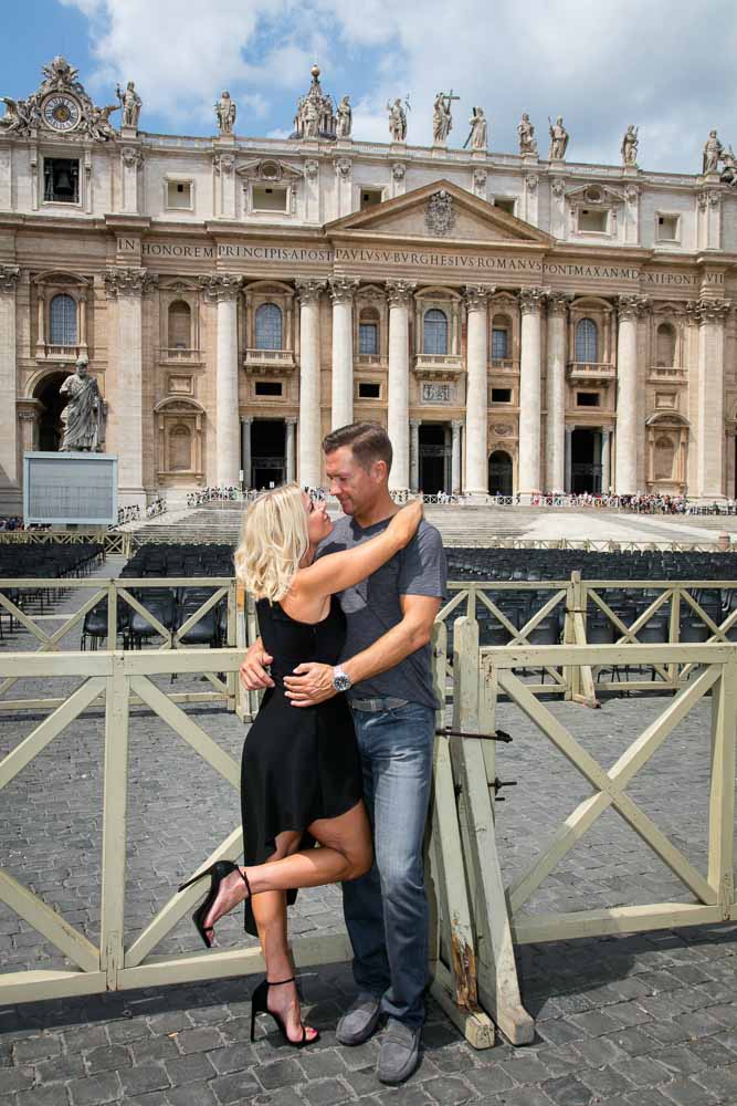 Saint Peter's square e-session