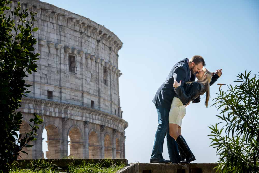 Rome engagement photos by Andrea Matone photographer