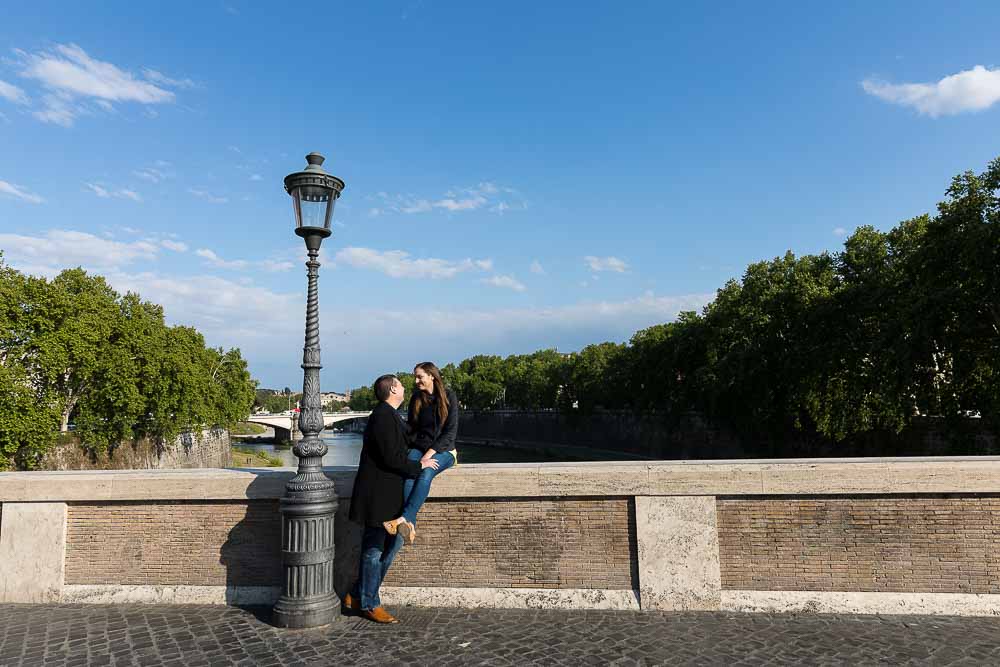 Ponte Sisto bridge photo session