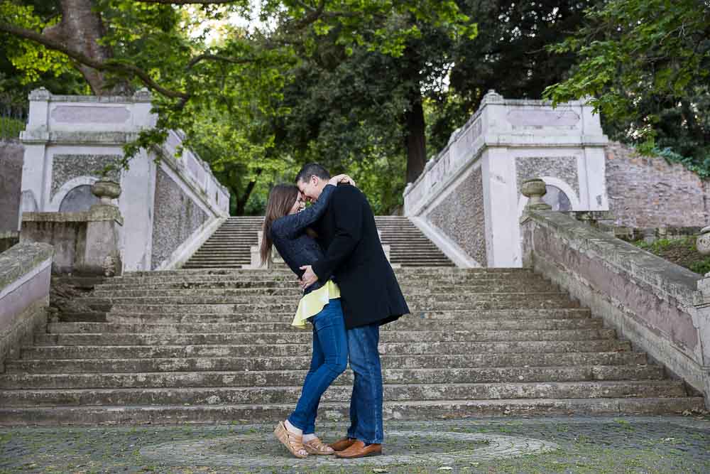 Anniversary photo session by stair works