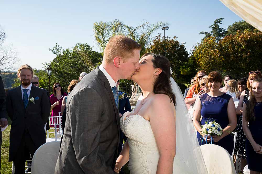 The groom may kiss the bride