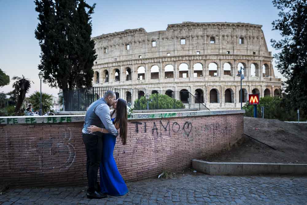 Ti Amo I love you photo session in Rome