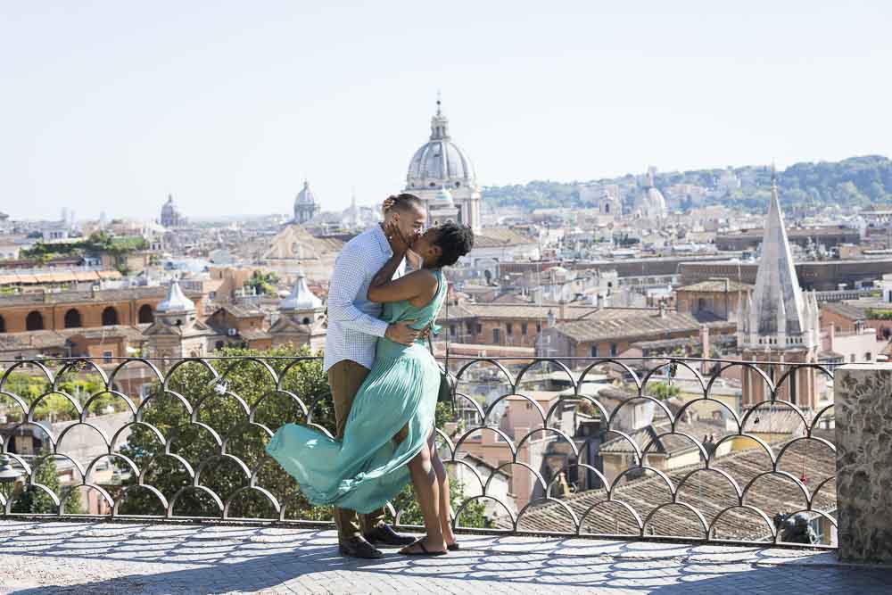 Proposing marriage in the Eternal city