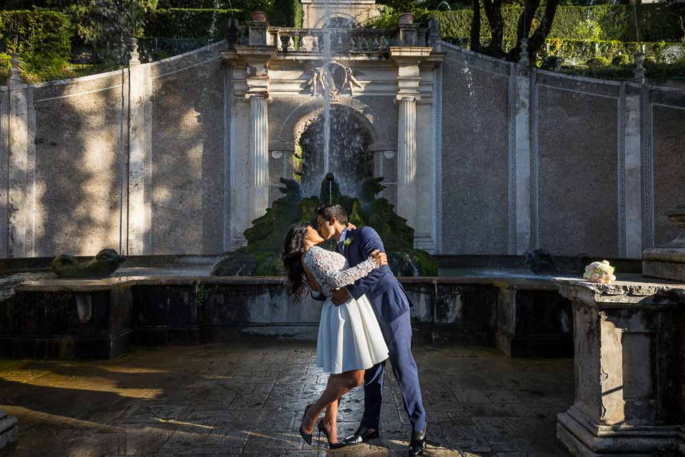 Newlyweds photo session Villa Este