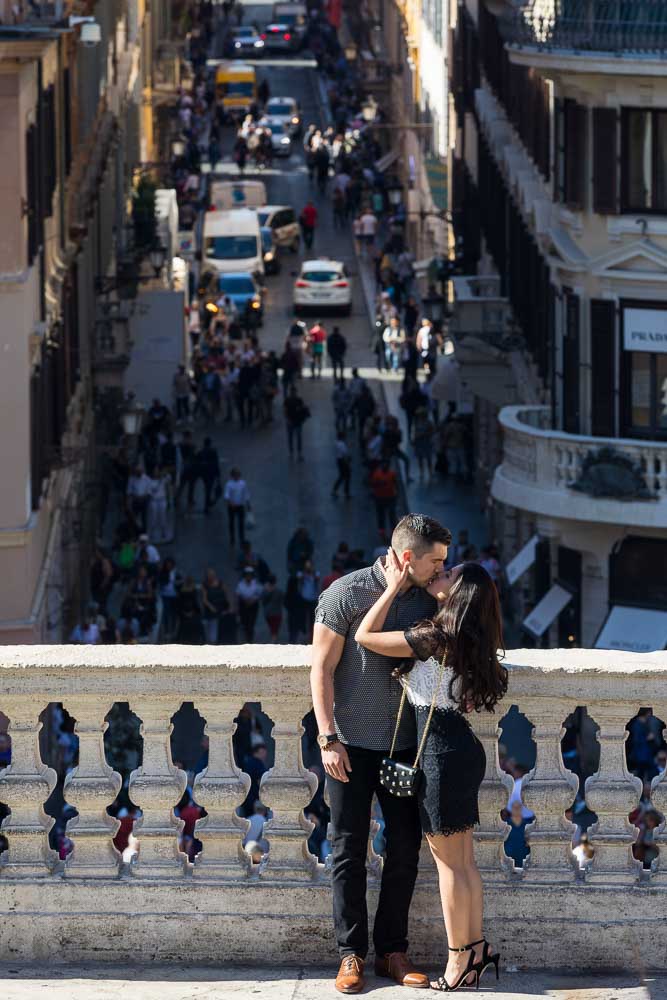 Piazza di Spagna image with Via Condotti in the far distance