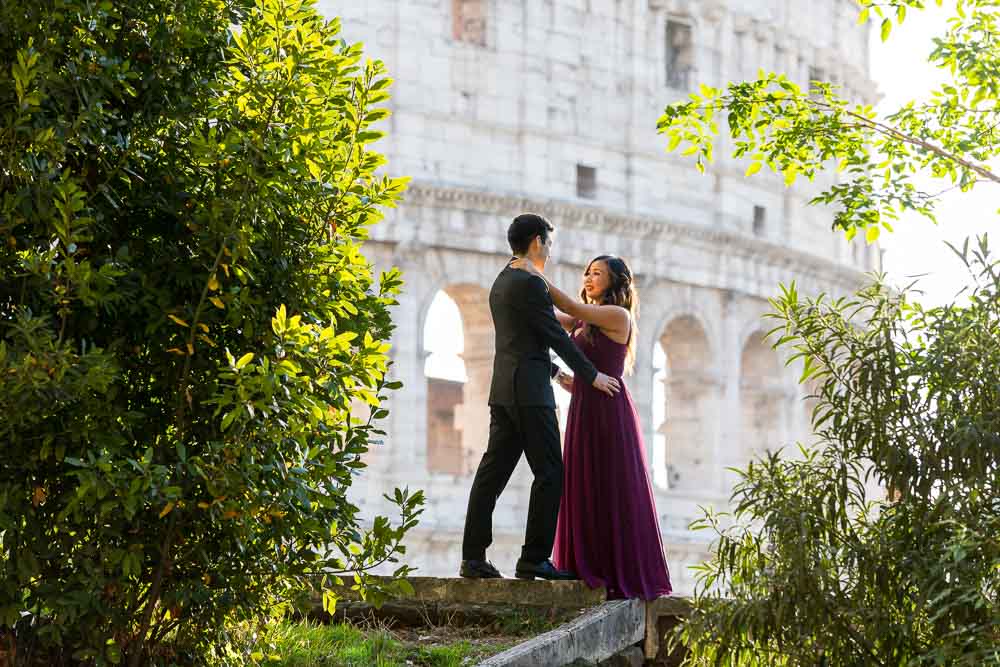 Portrait session at the Colosseum