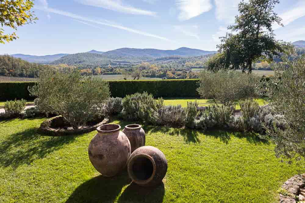 The Tuscan countryside