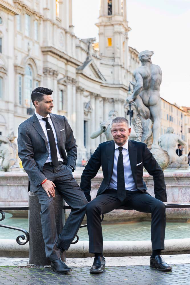 Piazza Navona lifestyle photo session