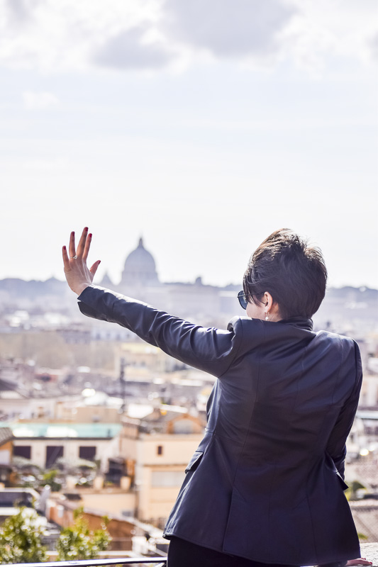Engaged in Rome!