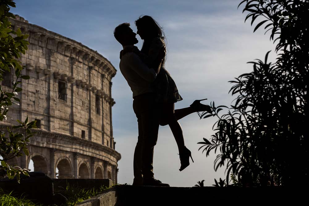 Surprised in Rome with a wedding proposal