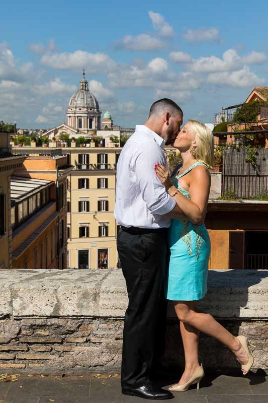 Romance overlook from a panoramic viewpoint