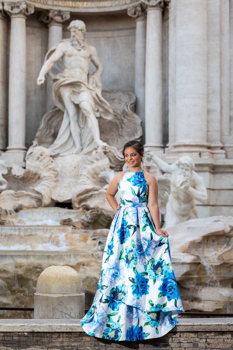 Sweet 16 portrait session in Rome