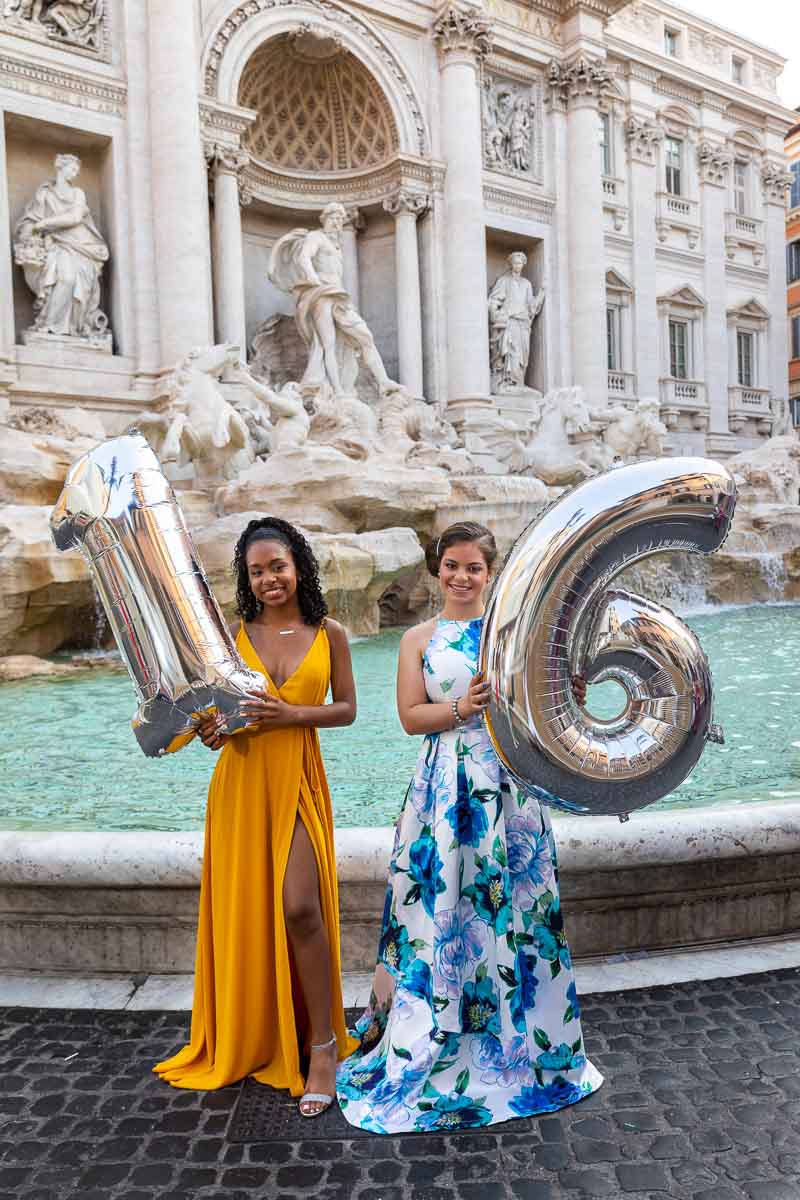 Sweet 16 Photo Shoot in Rome