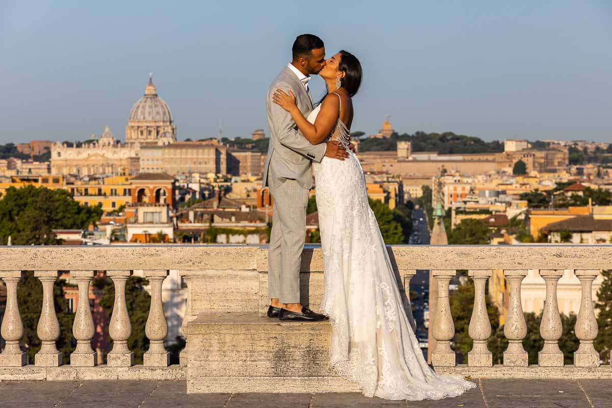 Wedding photographer session in Rome Italy