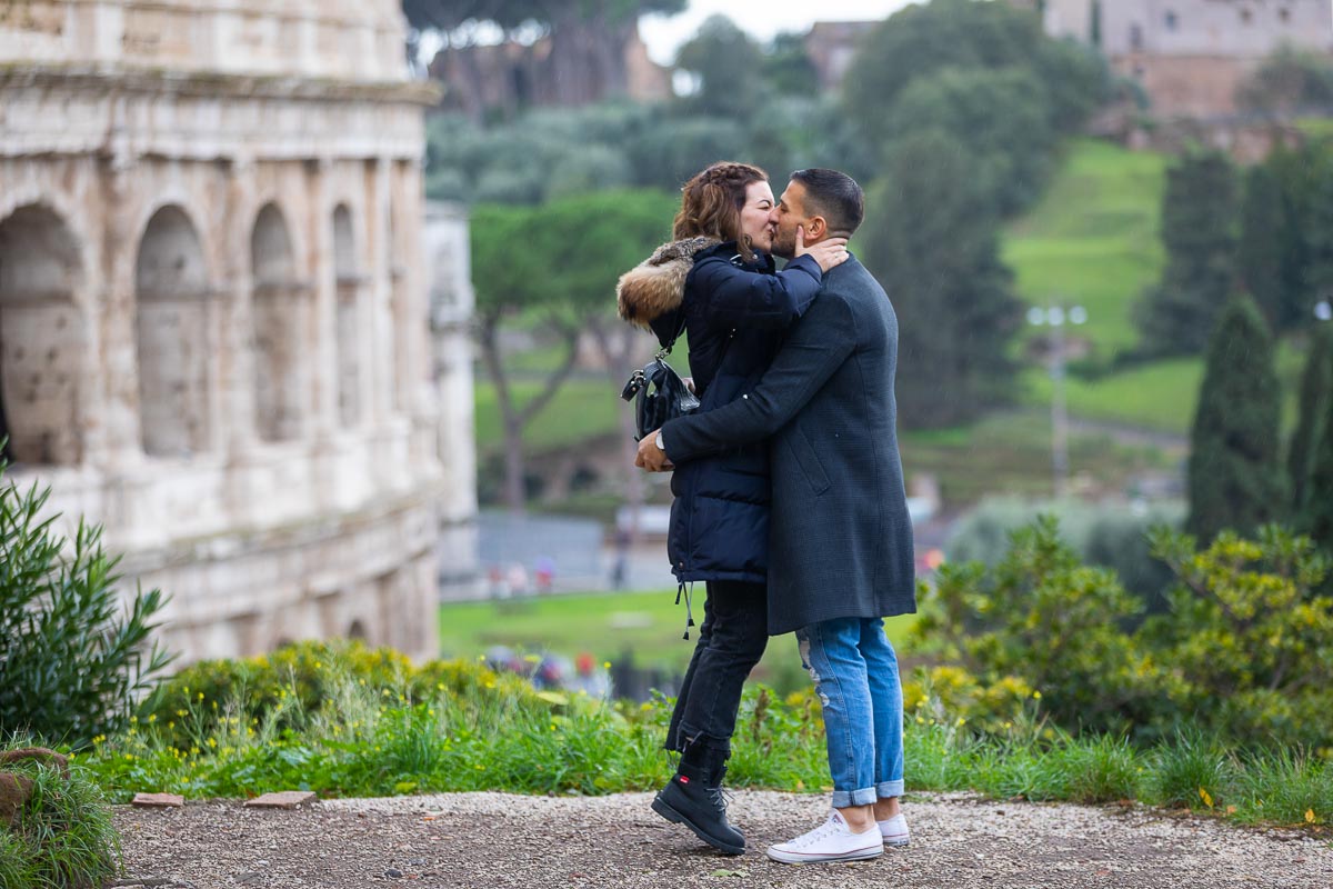 Just engaged in Rome Italy