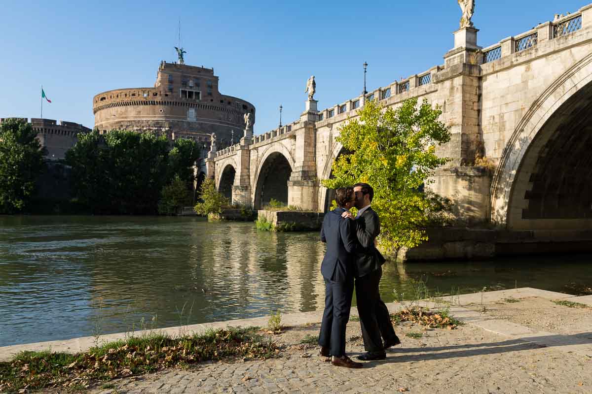 He said yes proposing moment. Same sex marriage proposal in Rome